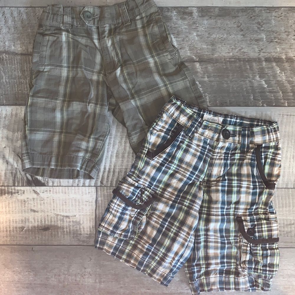 Lot‎ of 2 OLD NAVY toddler shorts - size 3T